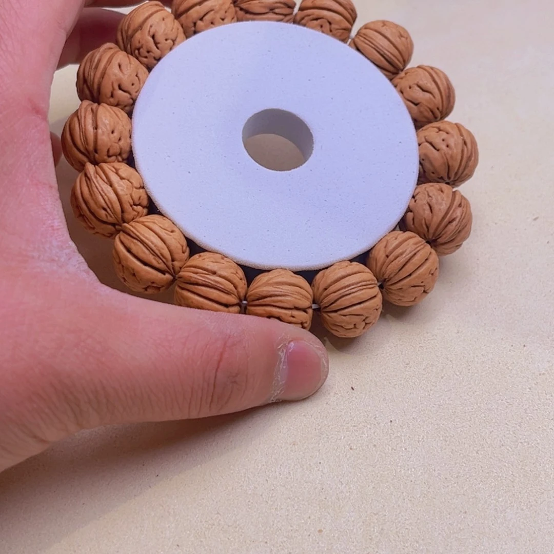 桃核手串桃核纽扣手串