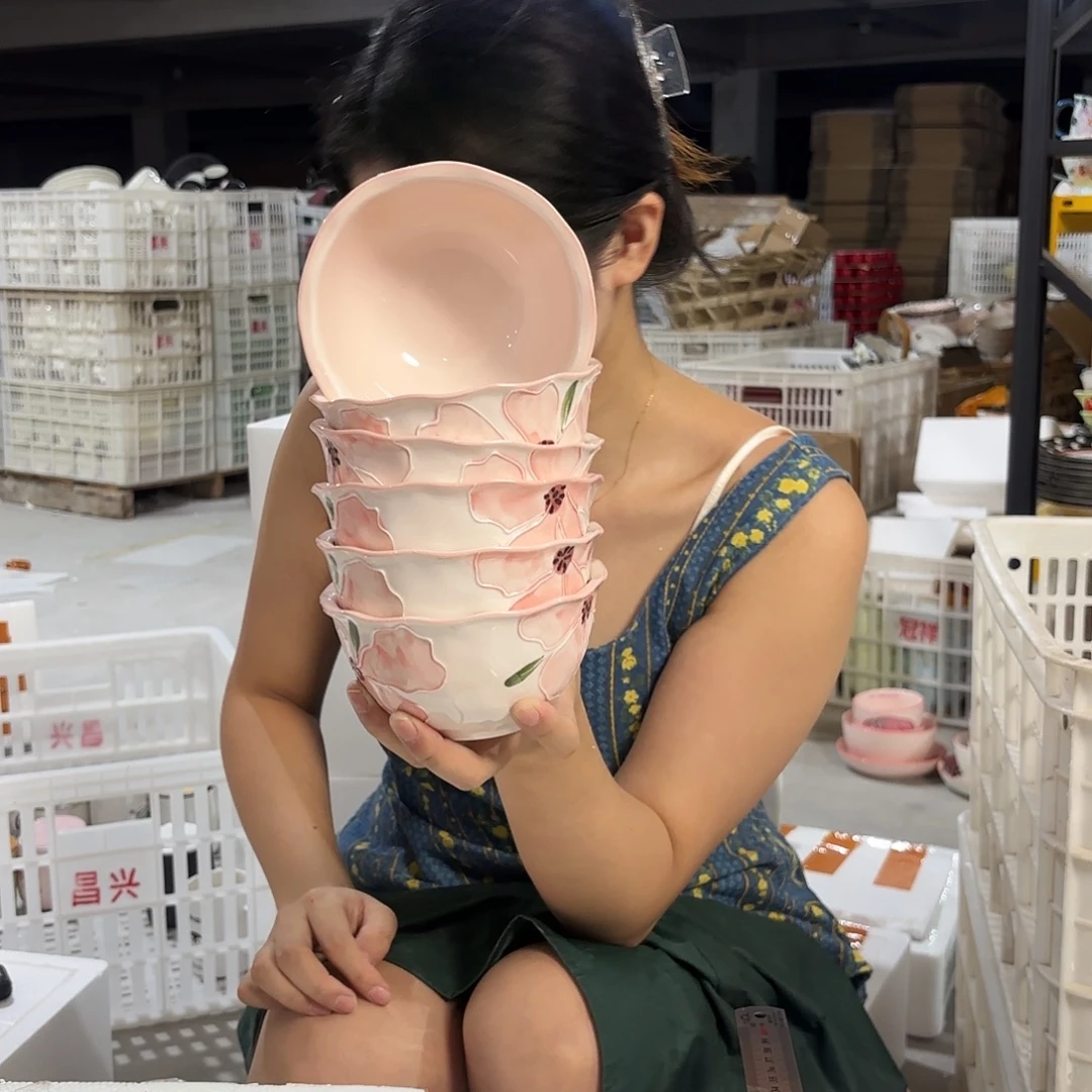 瓷微瑕陶瓷餐具釉下彩