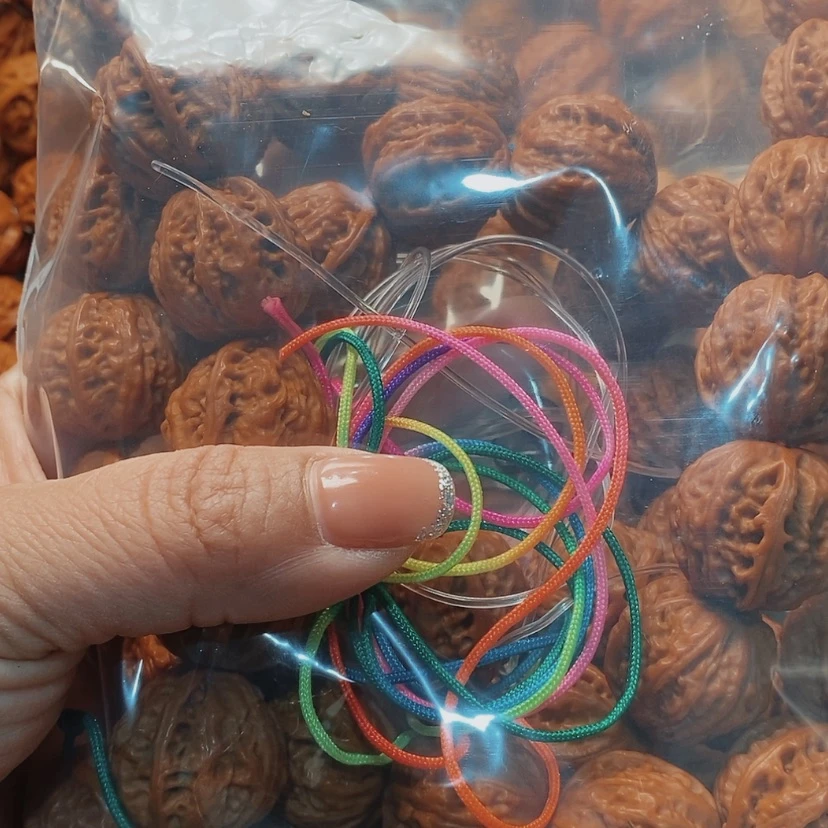 【闪购商品】文玩核桃吊坠秋***叶京八棱脖挂