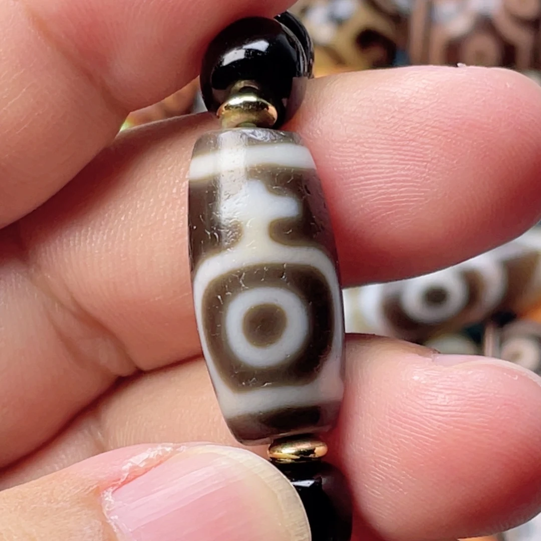 玛瑙/玉髓锁骨未镶嵌小卢宝瓶两眼