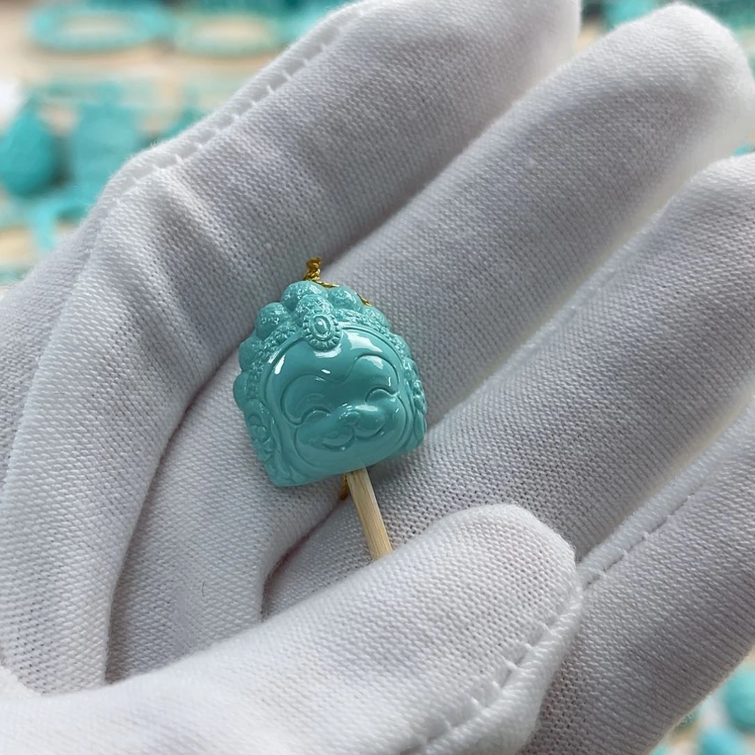 绿松石珠宝奇石未镶嵌