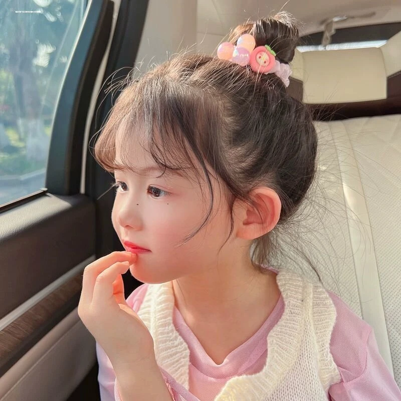 女童可爱不伤发高弹力发绳头绳