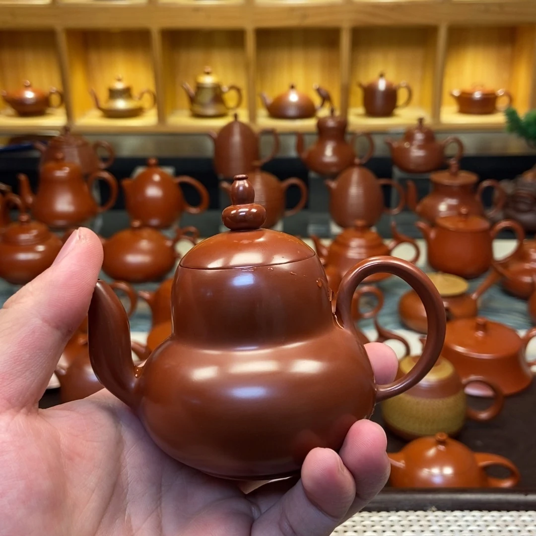 茶壶紫砂潮州手拉壶手拉壶