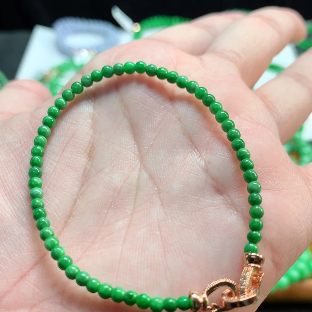 翡翠未镶嵌手链翡翠