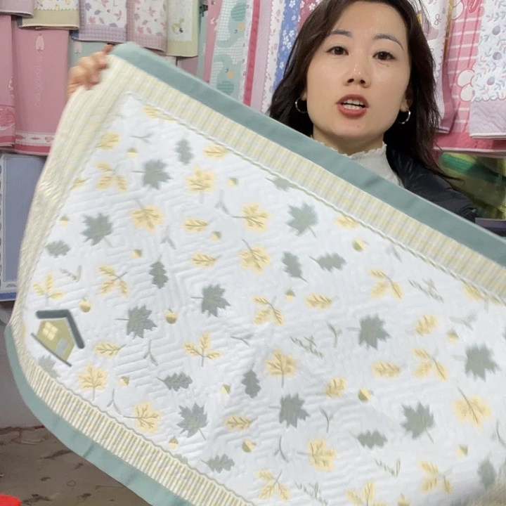 棉特价促销绿色枫叶