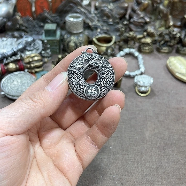 本****构一远铜器工艺品摆件