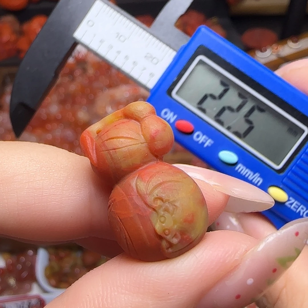 南红玛瑙未镶嵌颈饰