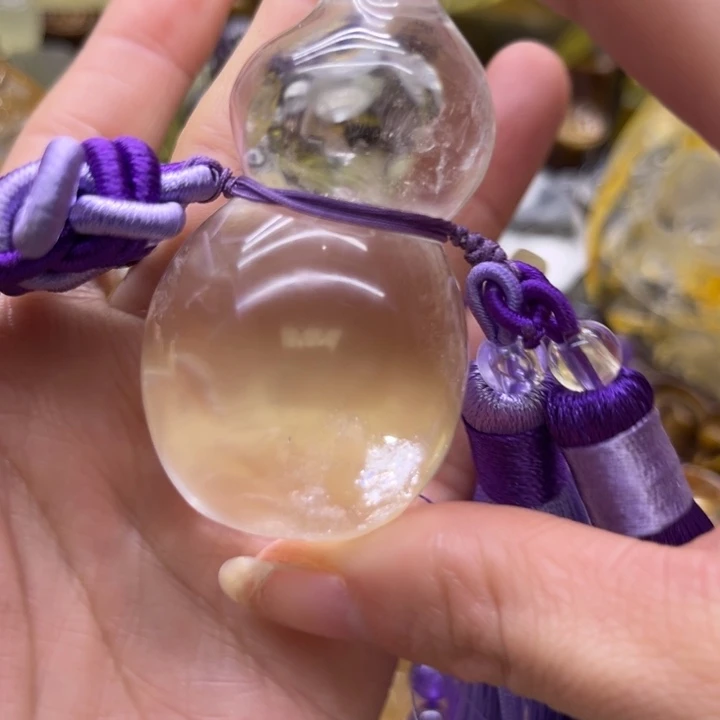 水晶珠宝半成品未镶嵌摆件