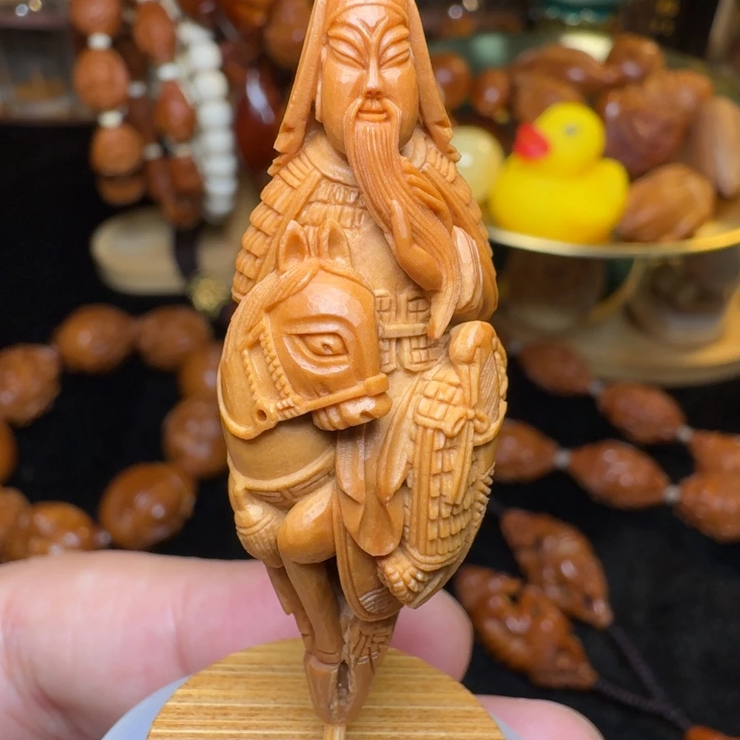 手串/手链橄榄核骑马关公