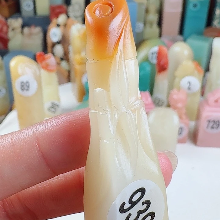 印石青田石印石章料……