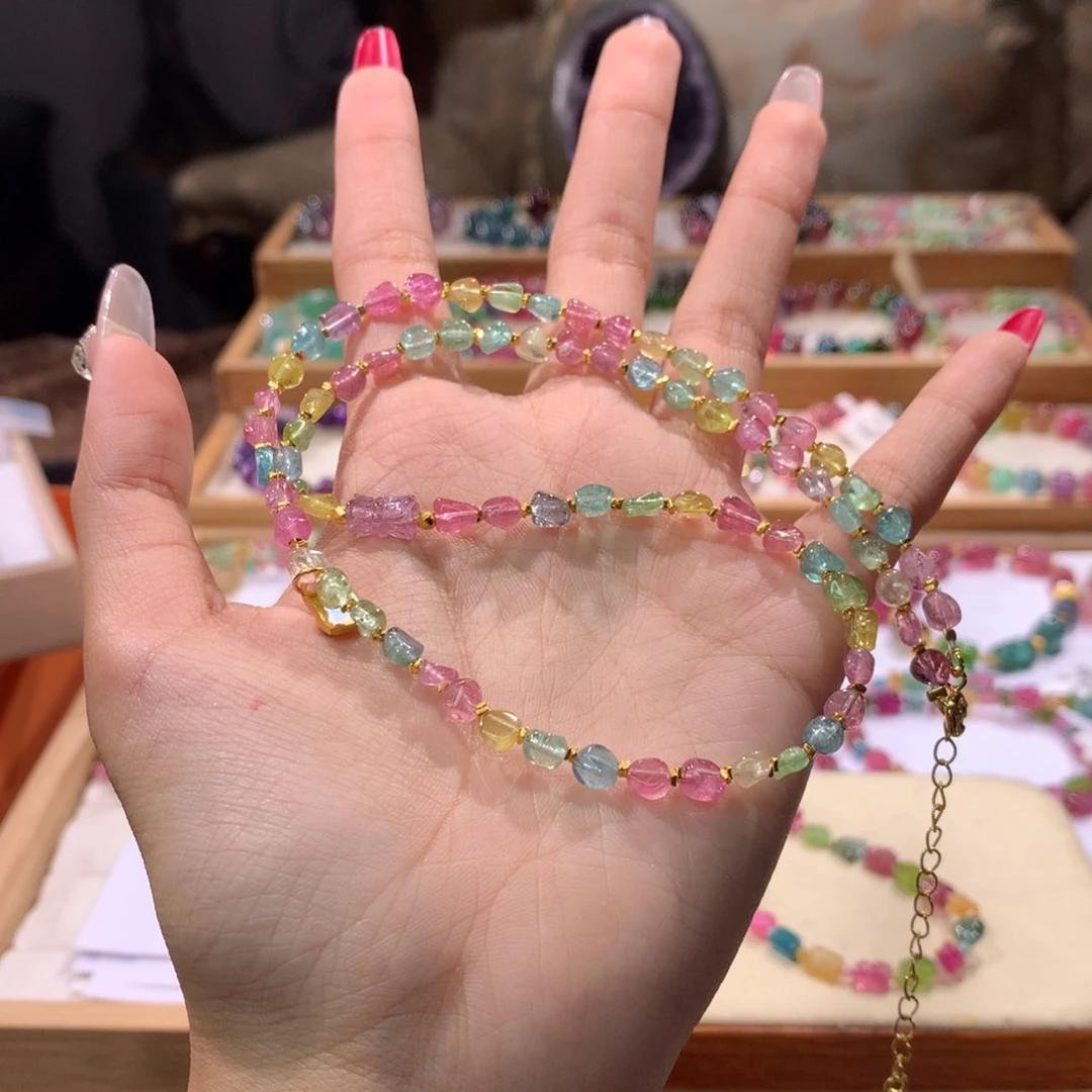 未镶嵌多样性发货其一碧玺