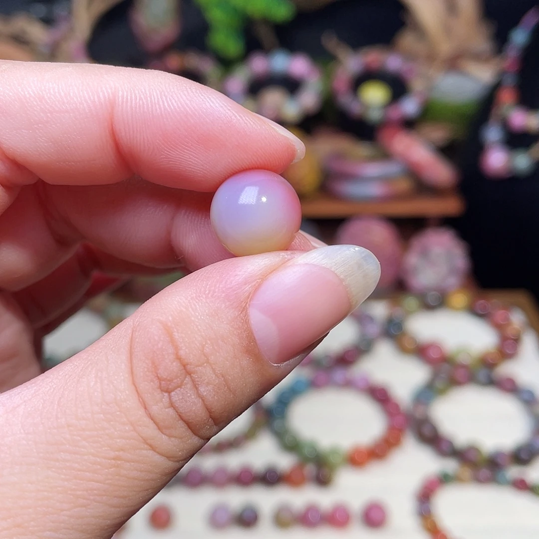 空***眸玛瑙/玉髓未镶嵌珠宝半成品盐源玛瑙元旦福利高品珠子