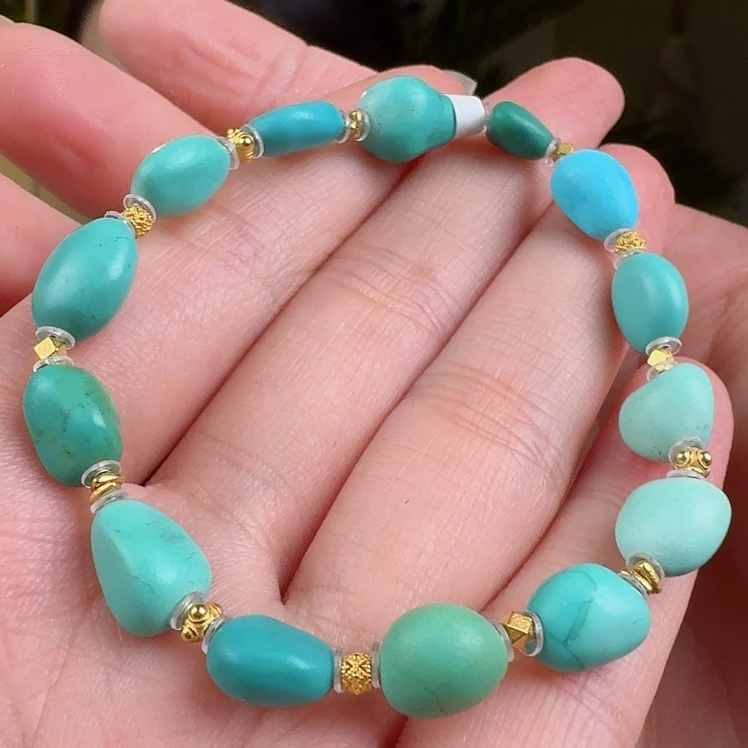 绿松石珠宝奇石未镶嵌