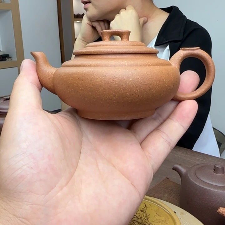 茶壶紫砂降坡泥上新桥壶150CC