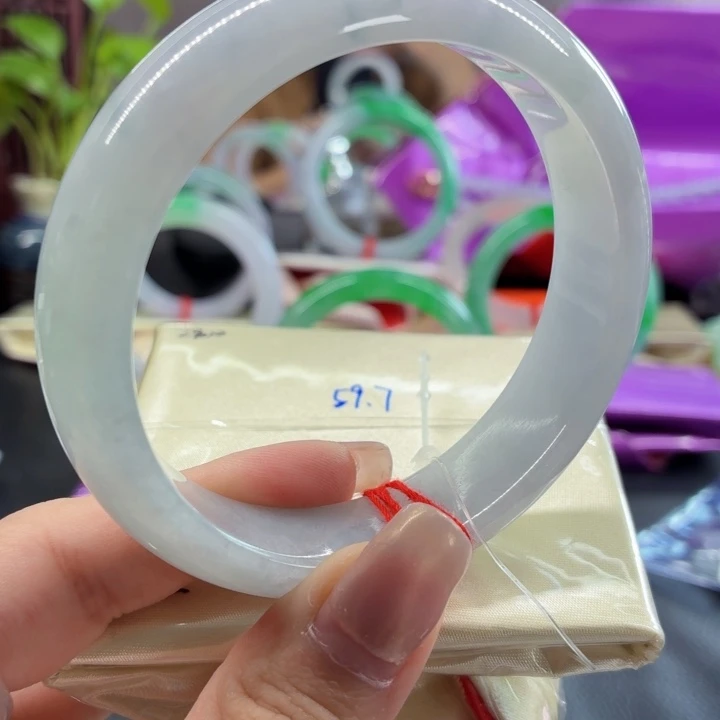 翡翠未镶嵌手镯59.7圈口（24#