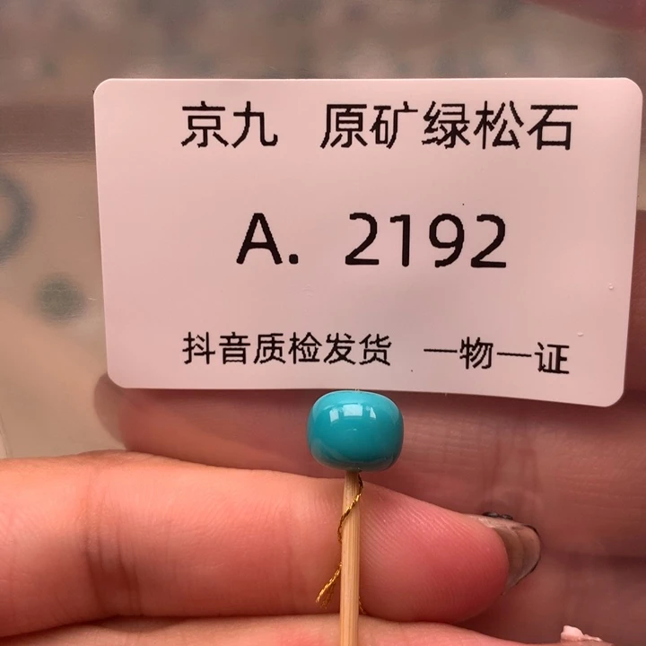 未镶嵌绿松石珠宝奇石9.0✖️7.6