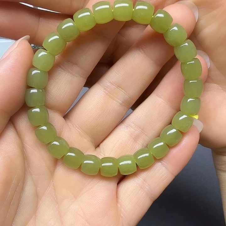 和田玉（黄玉）未镶嵌手链