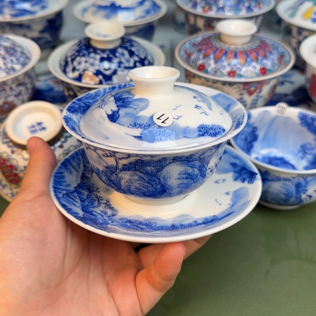 彦祖纯手工手绘茶具11