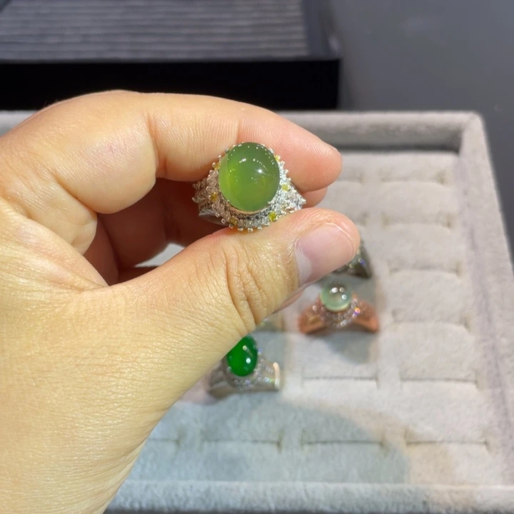未镶嵌定制翡翠天然缅甸翡翠