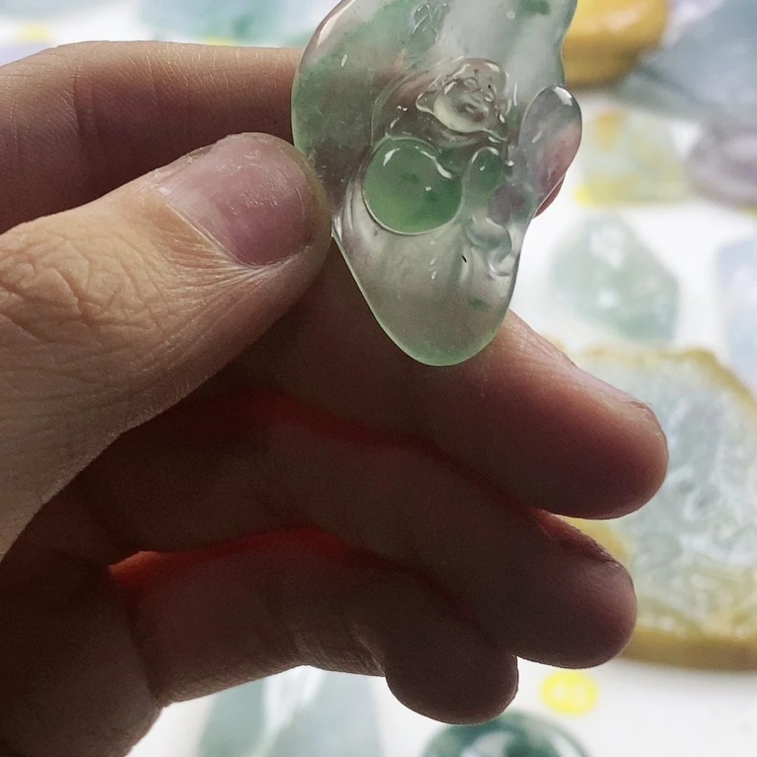 定制翡翠未镶嵌定制天然缅甸翡翠a货