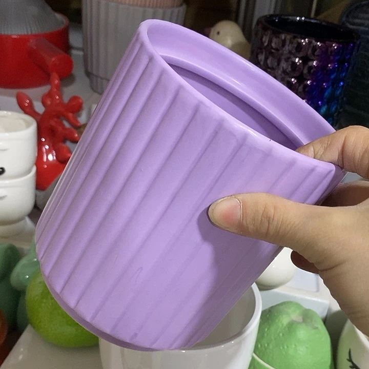 摆件陶陶盆有孔 瑕疵介意勿拍