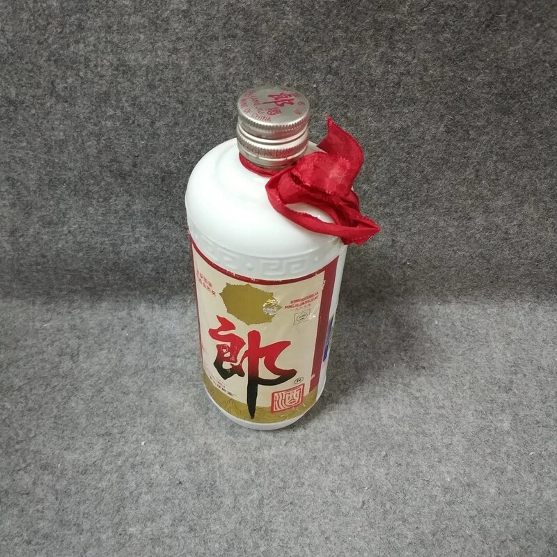 90年代郎酒铁盖绒布礼盒39度500ml2-M25G6009E89-04
