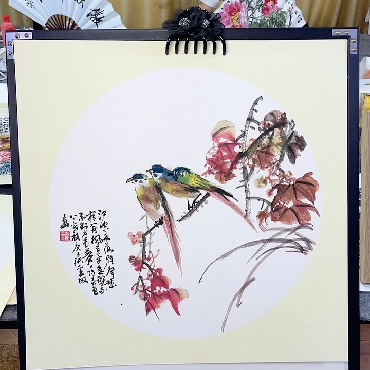 国画张圣敏先生纯手绘作品
