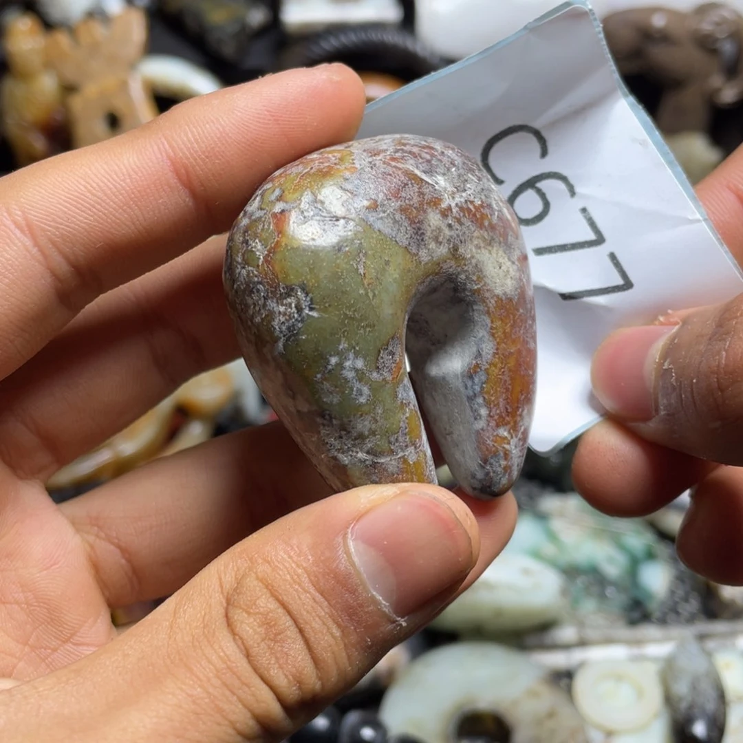 和田玉（糖玉）挂件未镶嵌