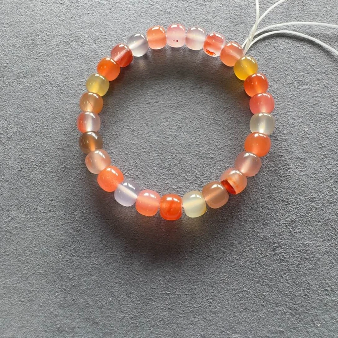 南红玛瑙未镶嵌手串