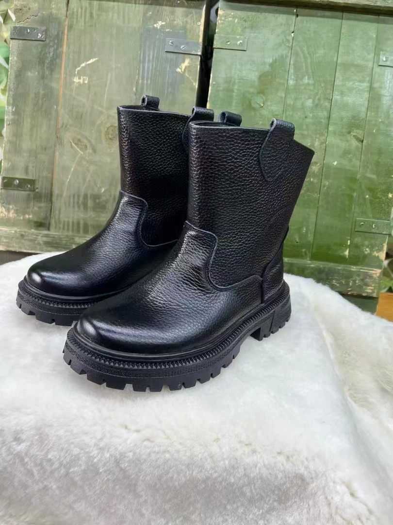 登陆舰春秋款短靴