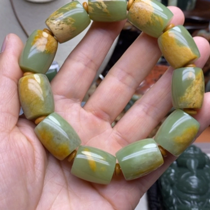 【闪购商品】手链未镶嵌和田玉冷*