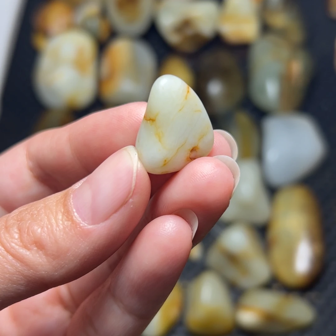 和田玉未镶嵌挂件26