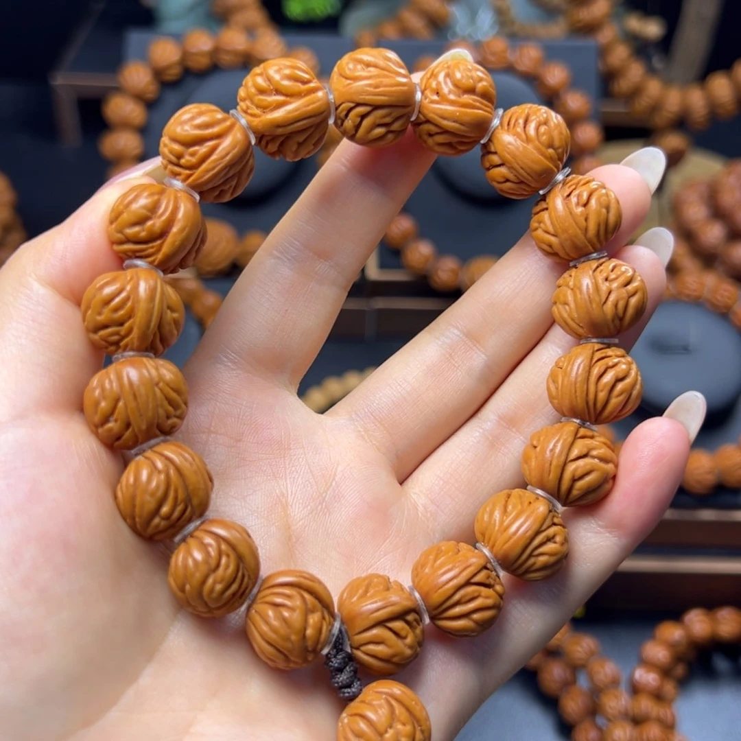 桃核手串野生小籽16