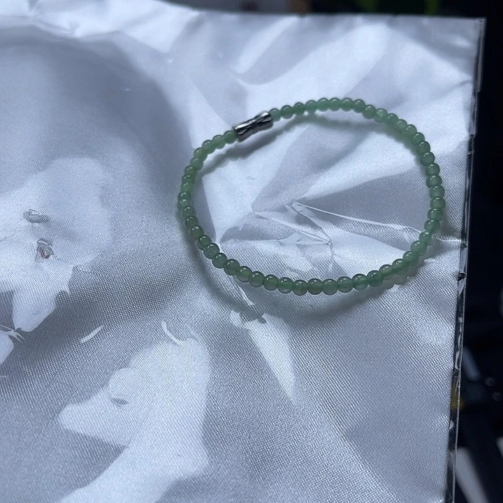 未镶嵌手链翡翠小米珠