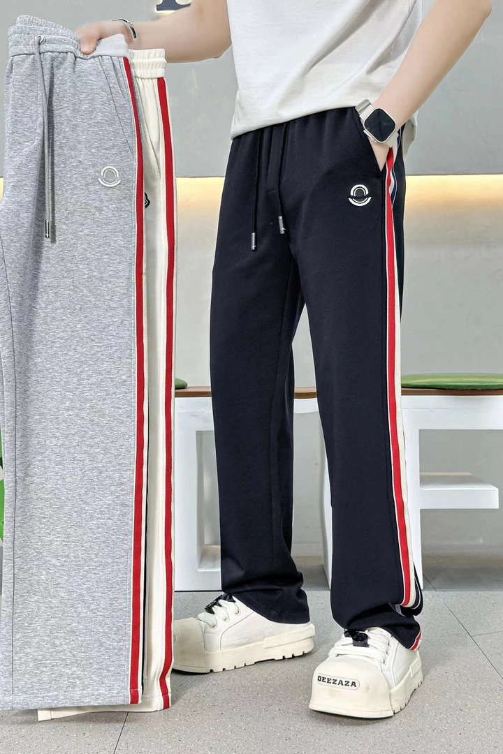 高品质春夏宽松休闲时尚舒适百搭潮流高级个性高档男士休闲裤5639