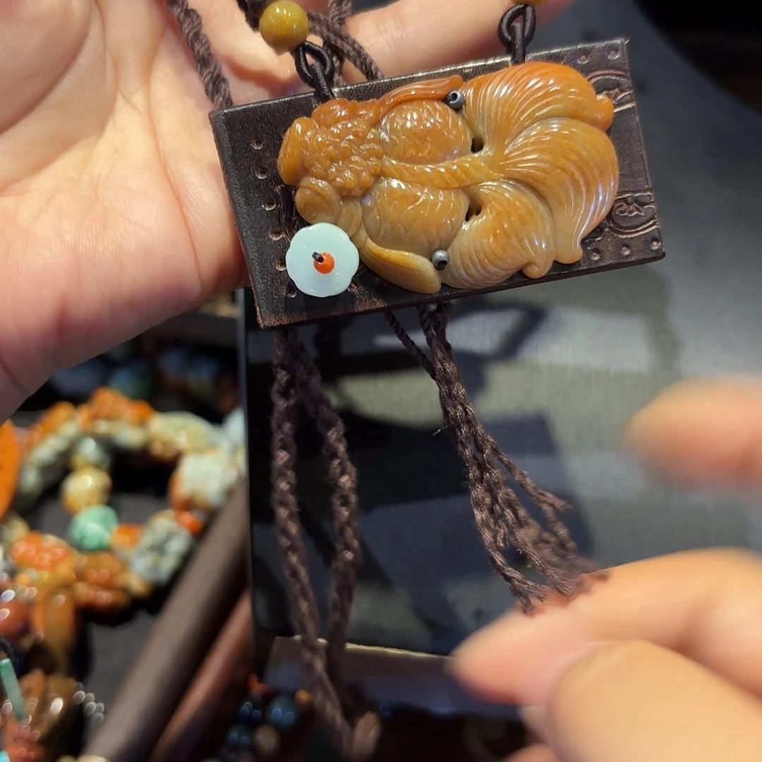 翡翠未镶嵌颈饰原创