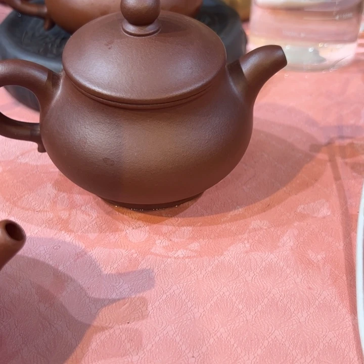 紫砂茶壶紫泥深色潘壶260cc