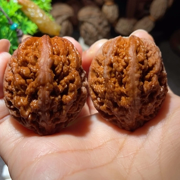 把件文玩核桃东北楸子小雪7