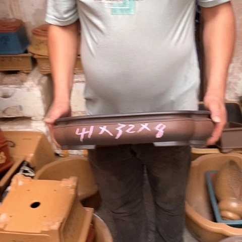 紫砂花盆手工定制