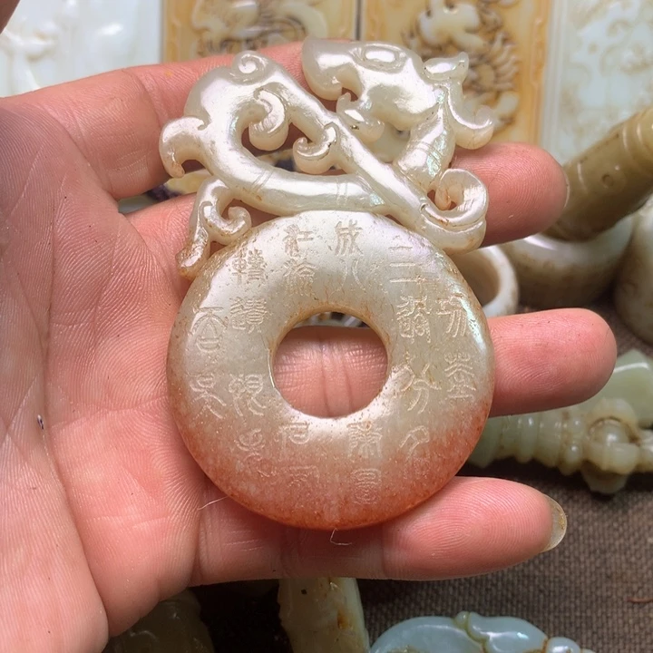 和田玉挂件未镶嵌闲**鹤