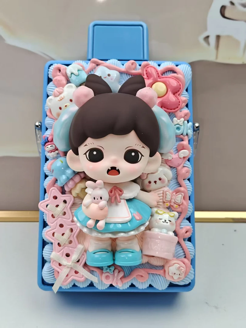 【主播现拆】正版手工DIY奶油胶时尚斜挎水壶