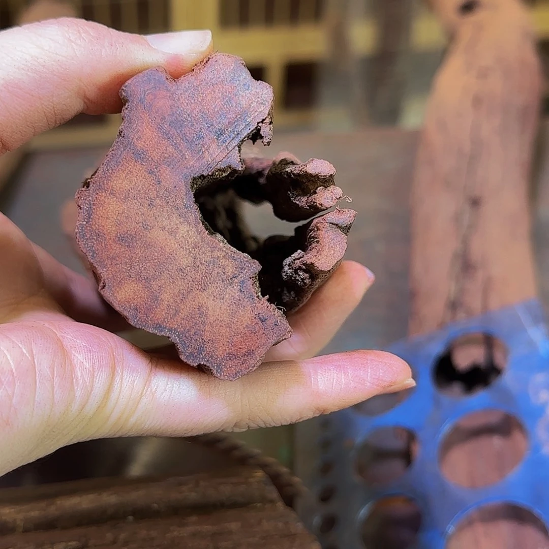 黄花梨/降香黄檀落**纷黄白奇熟结密结定制多圈