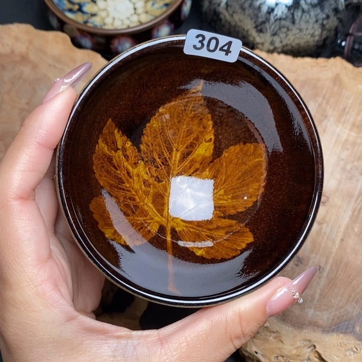 茶盏建窑建盏主人杯304