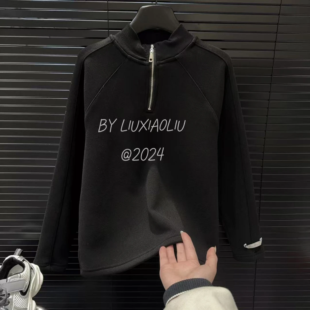 杭州六小六正版 BY LIUXIAOLIU韩版高货冬季儿童加绒打底衫15369