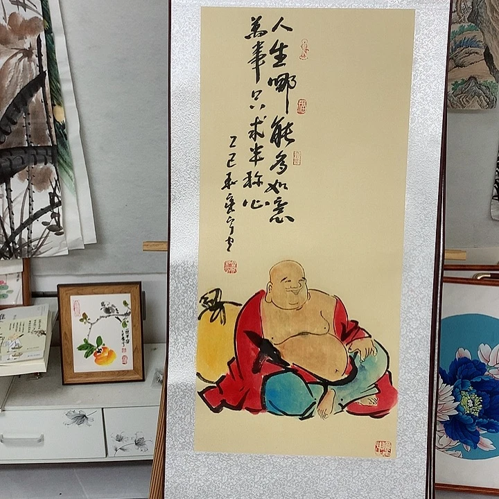 国画弥勒佛1111111111