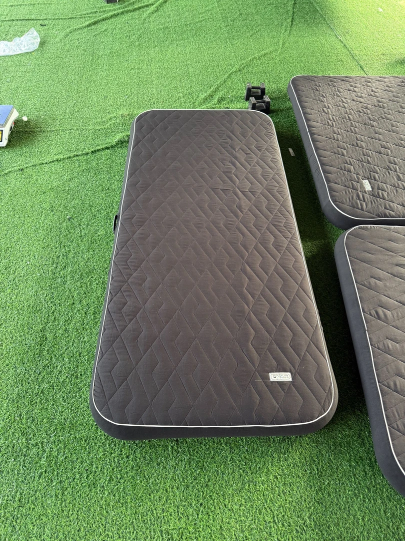 FUNFLATE恬梦90、120cm单人PVC拉丝充气床垫床笠床套锂电充气泵