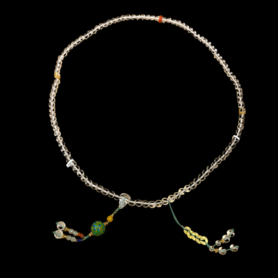 9468-白水晶项链多样性发一