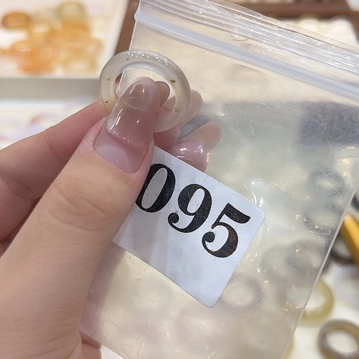 合金戒指玛瑙/玉髓95港12