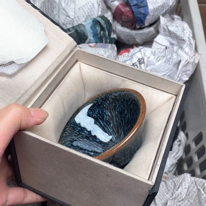 茶盏建窑建盏主人杯