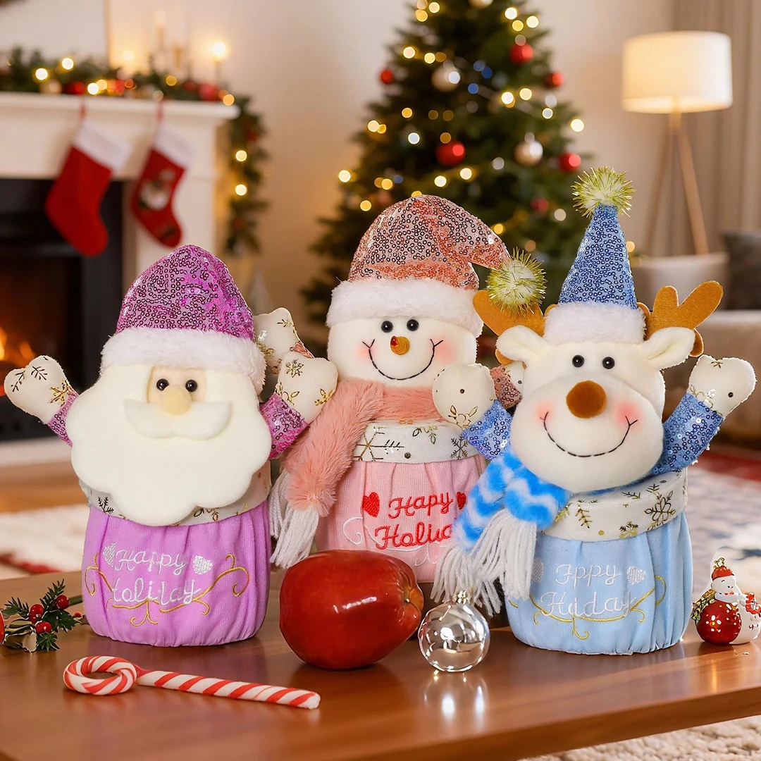 平安夜苹果礼盒圣诞节糖果袋送女生小礼品盒子圣诞儿童礼物包装盒